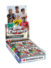 Load image into Gallery viewer, 2020-21 Topps Chrome Soccer Bundesliga League Factory Sealed Hobby Box - $219.99