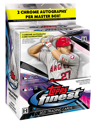 2021 Topps Finest Baseball Factory Sealed Hobby Box - $274.99