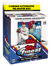 Load image into Gallery viewer, 2022 Topps Finest Baseball Factory Sealed Hobby Box - $249.99
