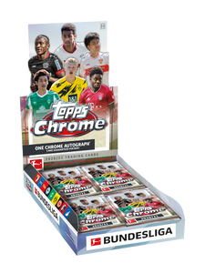 2020-21 Topps Chrome Soccer Bundesliga League Factory Sealed Hobby Box - $219.99