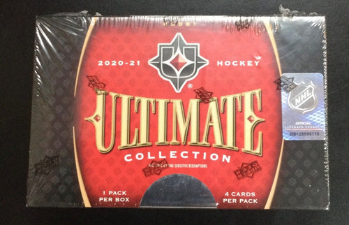 2020-21 Upper Deck Ultimate Collection Hockey Factory Sealed Hobby Box - $289.99