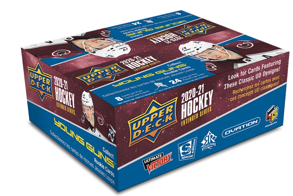 2020-21 Upper Deck Extended Hockey Factory Sealed Retail Box - $69.99