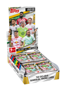 2021-22 Topps Chrome Soccer Bundesliga League Factory Sealed Hobby Box - $99.99