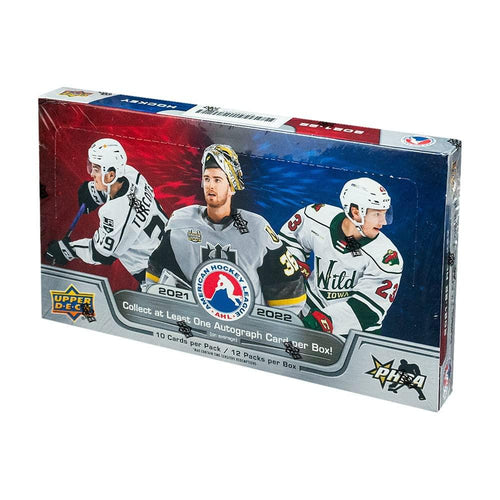 2021-22 Upper Deck AHL Hockey Factory Sealed Hobby Box - $69.99