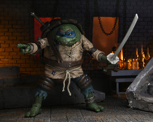 NECA Universal Monsters x Teenage Mutant Ninja Turtles 7” Scale Action Figure – Ultimate Leonardo as The Hunchback - $49.99