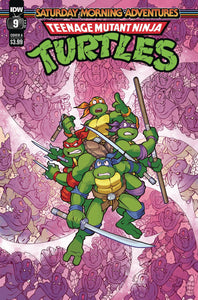 TMNT SATURDAY MORNING ADV 2023 #9 (CVR A)  - $5.19