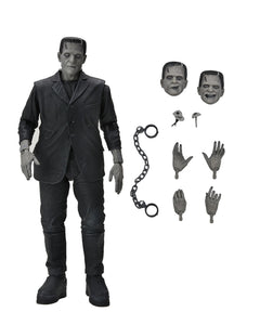 NECA Universal Monsters 7” Scale Action Figure – Ultimate Frankenstein’s Monster (B&W) - $49.99